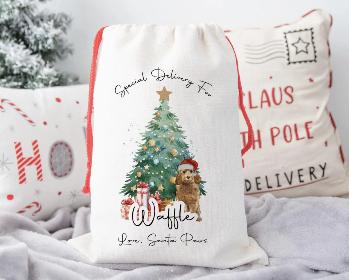 Personalised Christmas Sack For Dogs