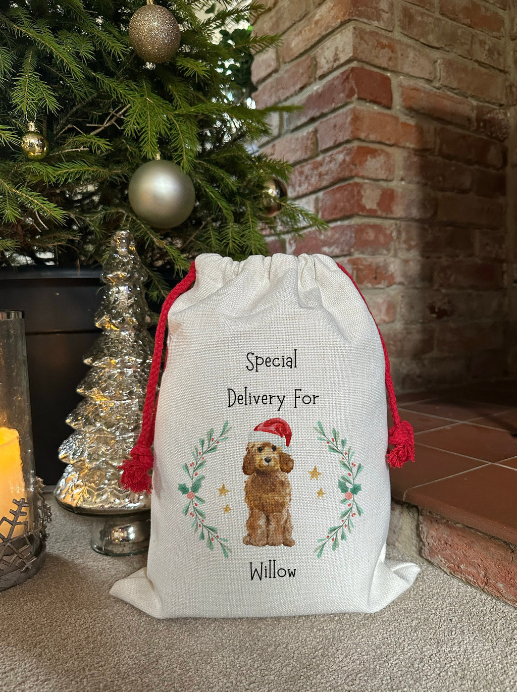 Personalised Christmas Sack For Dogs